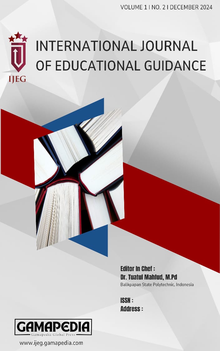 					View Vol. 1 No. 2 (2024): International Journal of Educational Guidance
				